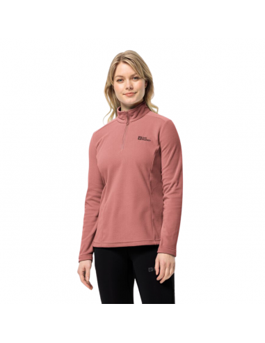 Jack Wolfskin Chandail Taunus Half Zip - Femme Jusqu'à 80% De Réduction