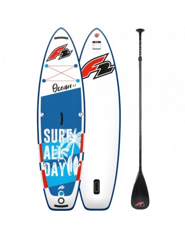 F2 Paddle Board (Sup) Gonflable Ocean Kids 9'2" - Enfant soldes