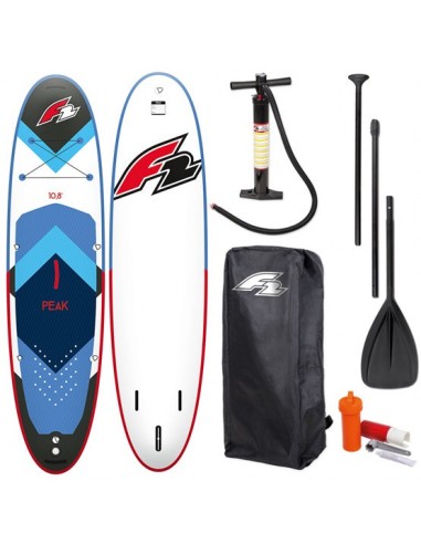 F2 Paddle Board (Sup) Gonflable Peak 10'8" la colonne vertébrale