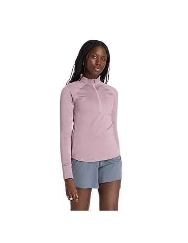 New Balance Chandail À Manches Longues Heat Grid Half Zip - Femme le concept de la Pate a emporter 