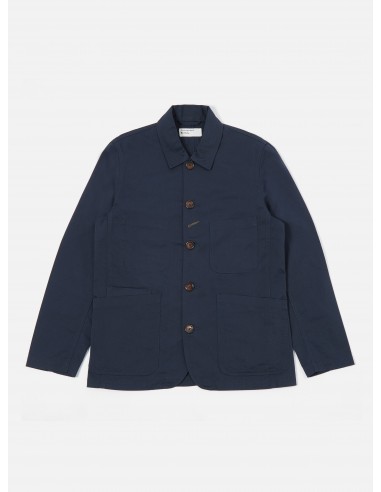 Universal Works Bakers Jacket in Navy Twill shop