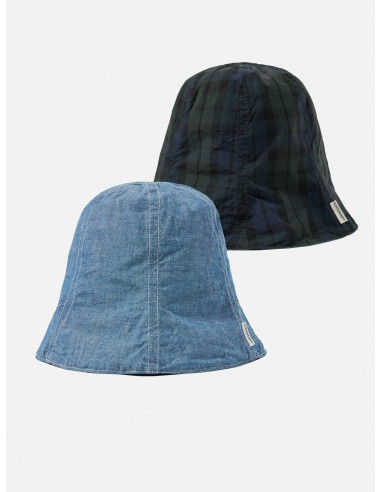 cableami® Reversible Tulip Hat in Indigo/Blackwatch 5oz Chambray/Cordura En savoir plus